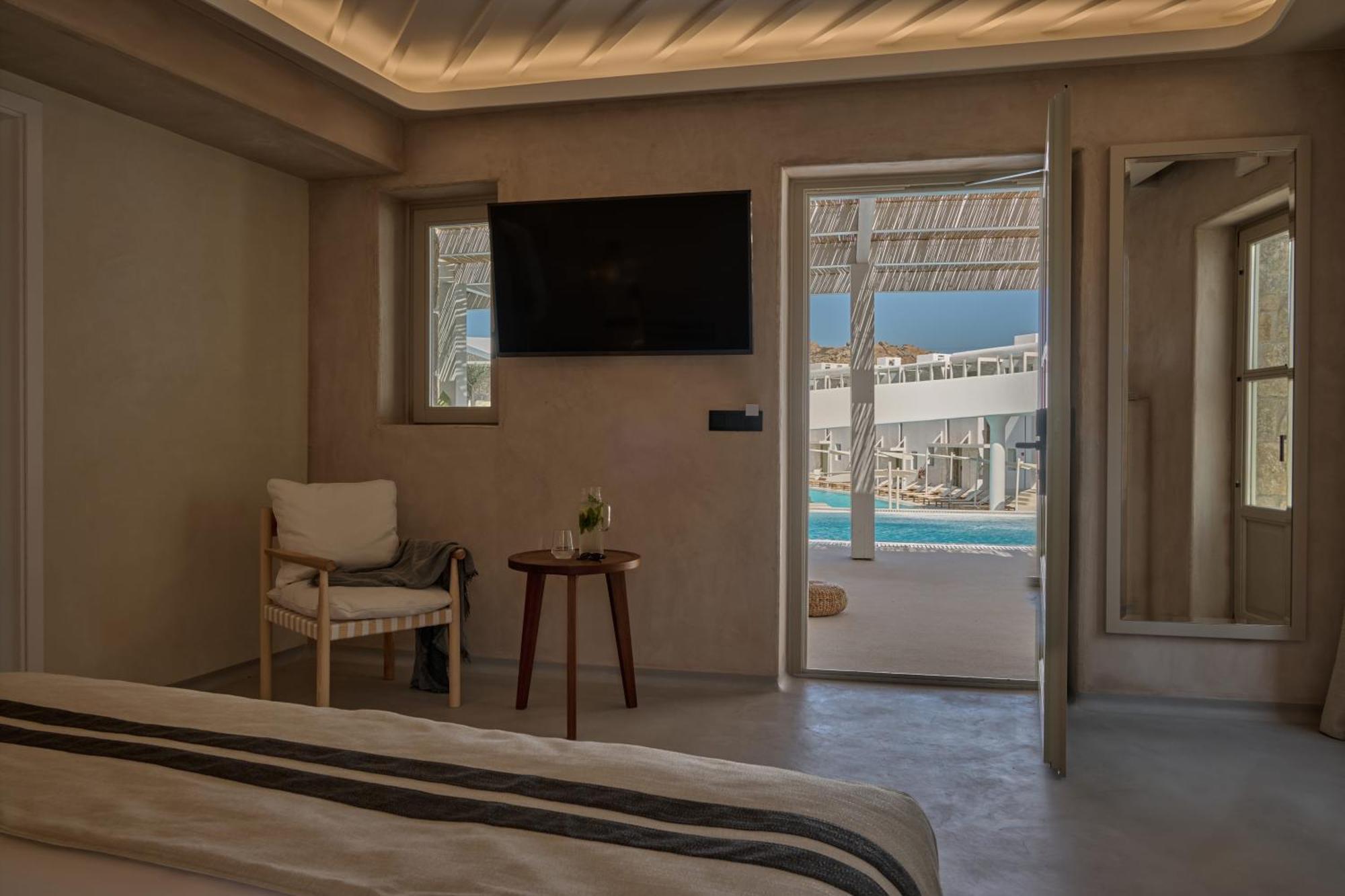 Yi Hotel Mykonos Elia  ภายนอก รูปภาพ